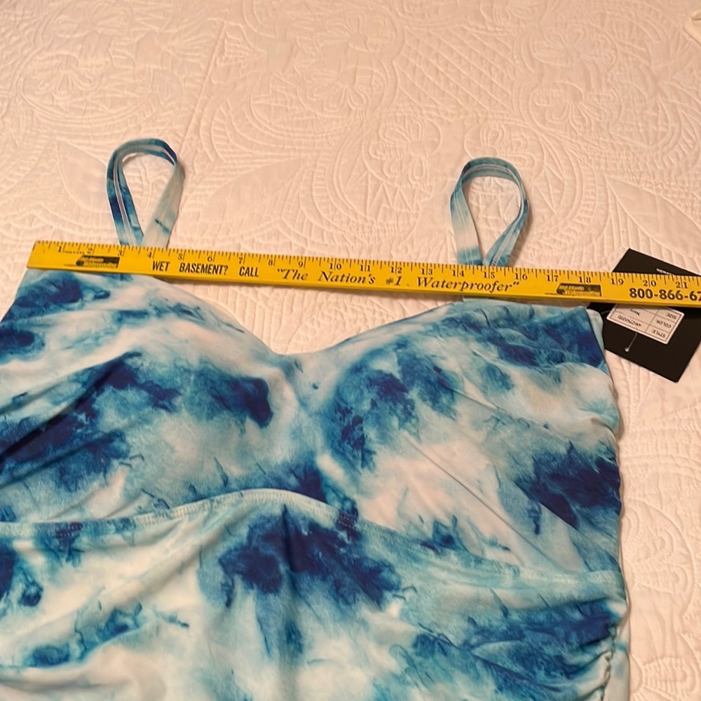 Mazu Swim Ocean Print One Piece Swimsuit 24W - Picture 7 of 9